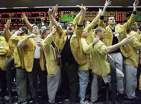 &lt;p&gt;Nicholas Torres, center, shouts an order in the eurodollar pit at the Chicago Mercantile Exchange in December 1999, just as the Federal Reserve was announcing that there would be no change in interest rates.&#160;&lt;/p&gt;