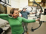 Indoor archery league starts in Plains