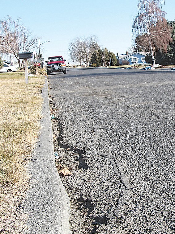 Othello is considering adding an up to $20 fee for vehicle
registrations to pay for street construction.