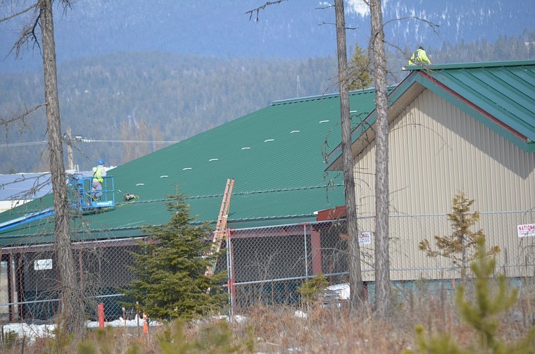 &lt;p&gt;Builders with PC Constriction busy on the US Customs and Border
Patrol building project to meet a May 2012 deadline, three miles
north of Bonners Ferry on US 95.&lt;/p&gt;