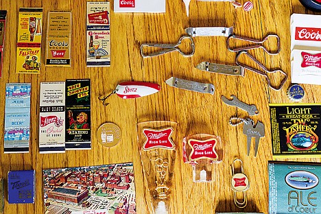 &lt;p&gt;Roger Burns' collection includes beer cans, signs, openers, labels and matchbooks to name a few.&lt;/p&gt;