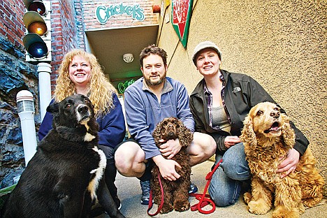 &lt;p&gt;Rico Ciccone, center, co-owner of Cricket's Steakhouse &amp; Oyster Bar, will host the 8th Annual Westminster &Ograve;Best in Show&Oacute; Party benefiting the Kootenai Humane Society. Photographed from left are, Lori Nelson and Naomi Daniell.&lt;/p&gt;