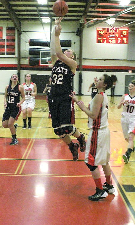 &lt;p&gt;Lady Savage Heat player Alex Green takes it to the net in a game against Plains last week.&#160;&lt;/p&gt;