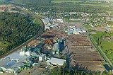 Plum Creek manufacturing, access, unaffected by merger; but some cedar palace jobs could move