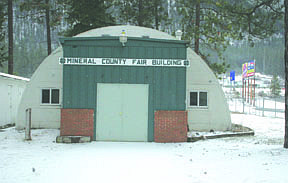 The 4-H Building, which sits on the Mineral County fairgrounds, is in need of repairs, but the money is not available.