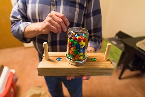 &lt;p&gt;Among his many projects, Gotz has made and given away more than 70 candy dispensers.&lt;/p&gt;