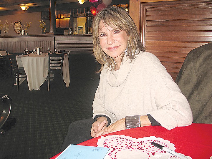 Jess Walton sits in The Steakhouse at Moses Pointe Saturday.