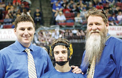 &lt;p&gt;Coach Kelly Morford, Buddy Doolin and Coach John Love.&lt;/p&gt;