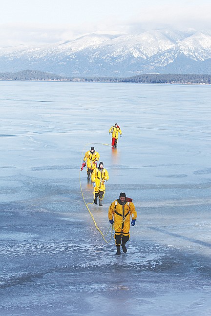 &lt;p&gt;Members of the Polson Fire Department's ice rescue team set out to retrieve a piece of debris from the ice of Polson Bay earlier this winter. Initially called in as a possible rescue of a person that had fallen through the ice, the situation provided the team with a valuable opportunity for practice.&lt;/p&gt;