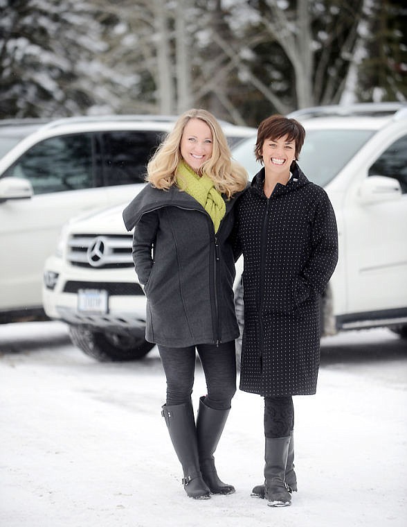 &lt;p&gt;Tory Brandt of Whitefish, left, and Shea Fast of Columbia Falls are two of the local Arbonne distributors who have earned new Mercedes Benz SUVs. (Brenda Ahearn/Daily Inter Lake)&lt;/p&gt;