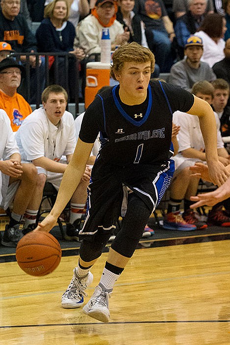 &lt;p&gt;Joey Naccarato dribbles past a Post Falls defender during a recent game at The Arena.&lt;/p&gt;