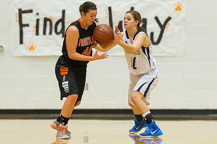 &lt;p&gt;Timberlake High School&#146;s Jacquelyn Mallet disrupts a pass to Fruitland&#146;s MaKenna Little in the first half.&lt;/p&gt;