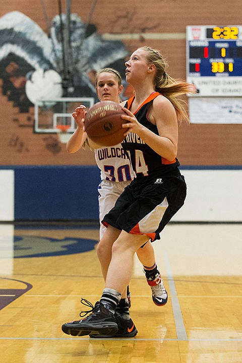 &lt;p&gt;Melissa Krampert, of Priest River, sets up for a jumper in the first half against Filer.&lt;/p&gt;