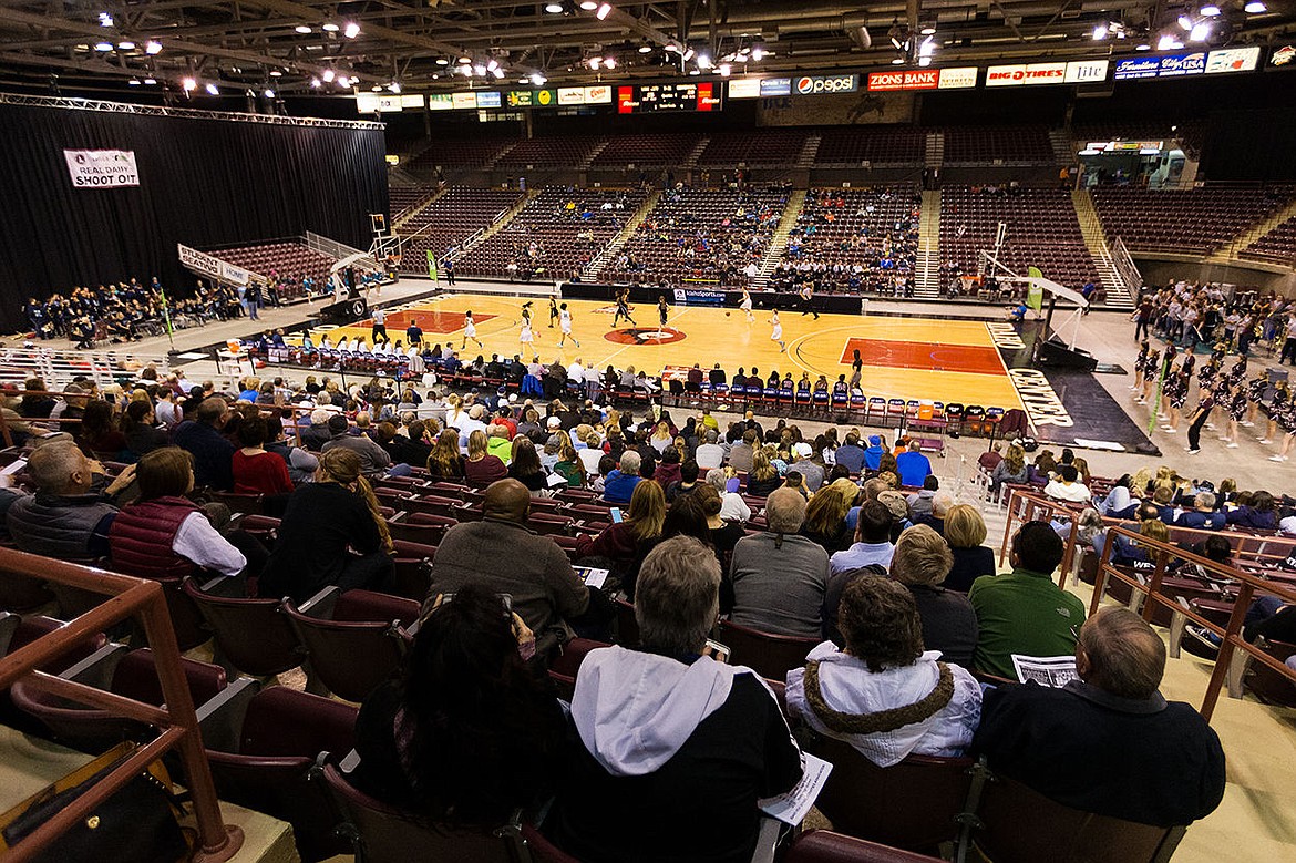 &lt;p&gt;SHAWN GUST/Press The view from the upper level of the Idaho Center during the Lake City versus Centennial game on Thursday.&lt;/p&gt;