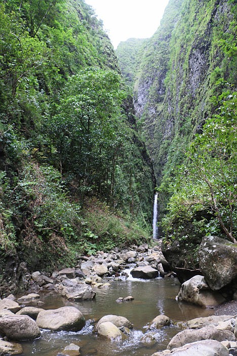 &lt;p&gt;This Oct. 11, 2014 photo provided by the Hawaii state Department of Land and Natural Resources shows Sacred Falls in Hauula, Hawaii. The state is pushing back against hikers who continue to illegally visit the waterfall in a closed state park with an online video showing people being cited for trespassing.&lt;/p&gt;