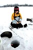 Bigfork elementary students give ice fishing a try