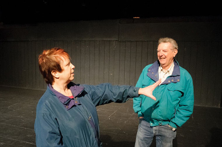 &lt;p&gt;Karen Kolar, left, and Mel Peterson talk about history of the Bigfork Community Players Monday morning at the Bigfork Center for the Performing Arts. The group celebrates its 30th anniversary this year.&lt;/p&gt;