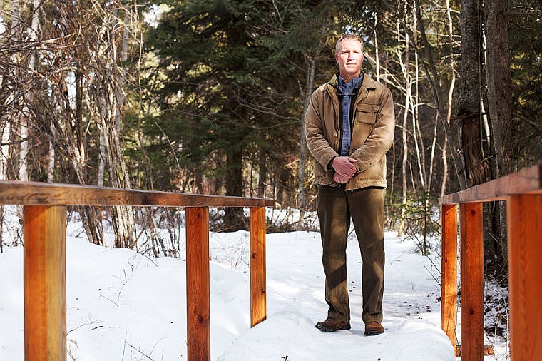 &lt;p&gt;Mike Koopal , director of Whitefish Lake Institute, stands on one of three bridges at the new Wetland Nature Trail Thursday afternoon in Whitefish. Thursday, Feb. 14, 2013 in Whitefish, Montana. (Patrick Cote/Daily Inter Lake)&lt;/p&gt;