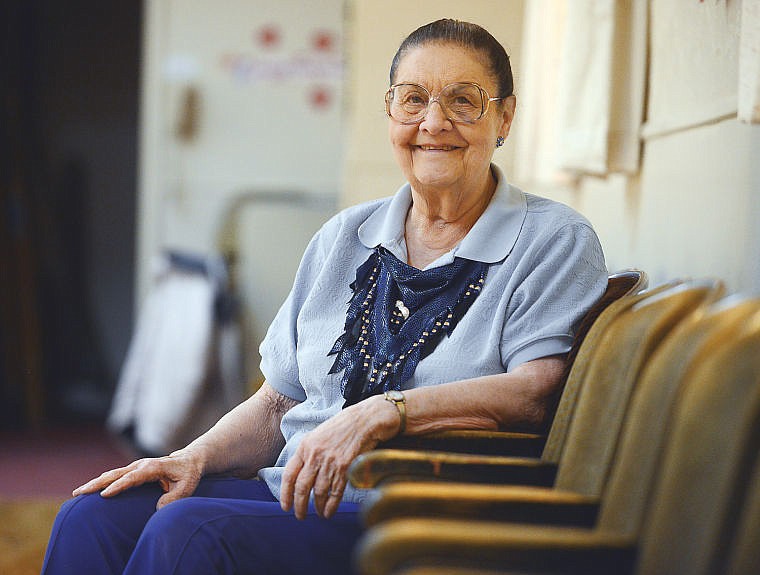 &lt;p&gt;Roz Kristofferson takes a break at the Kalispell Senior Center. Kristofferson celebrated her 83rd birthday on Sunday.&lt;/p&gt;