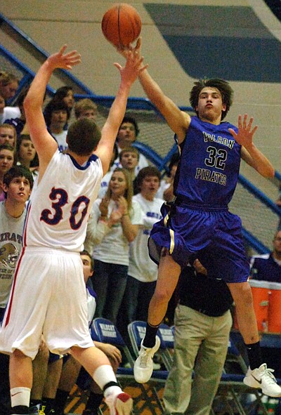 Senior Louis Mohr led the team with ten points but it wasn't enough to get past the Wildcats.