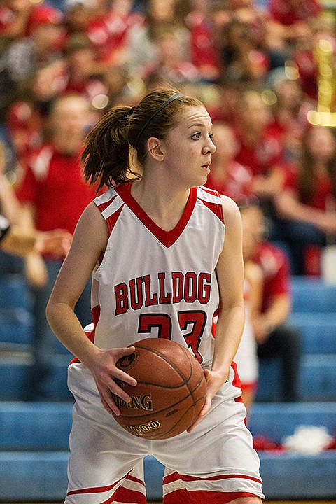 &lt;p&gt;The Bulldogs&#146; Riley Couch looks over her options to inbound the ball during the fourth quarter.&lt;/p&gt;