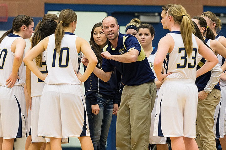 &lt;p&gt;Timberlake High School basketball coach Kody Ketterling rallies his team during a time-out in the third quarter.&lt;/p&gt;