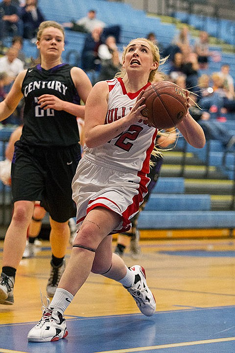 &lt;p&gt;Lily Martin drives to the hoop for a second half score.&lt;/p&gt;