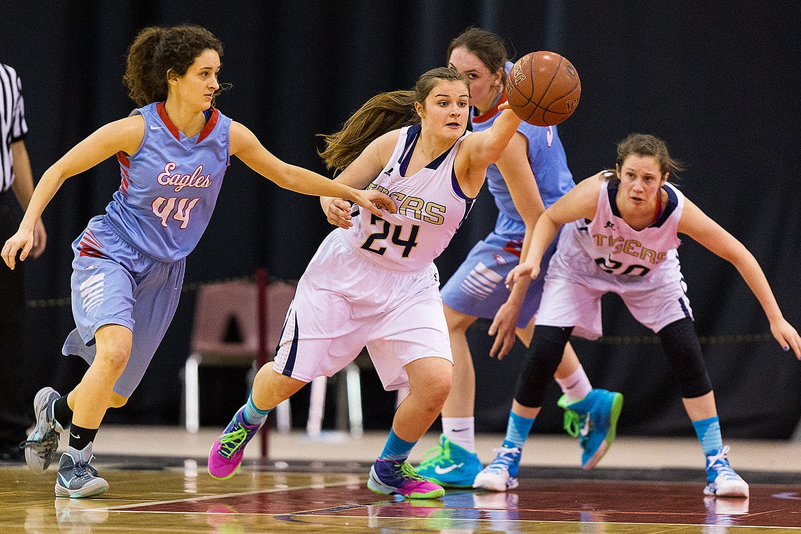 &lt;p&gt;SHAWN GUST/Press Timberlake&#146;s Anna Gardom reaches a loose ball in front of Marsh Valley High&#146;s Ashlynn Marshall during the second quarter.&lt;/p&gt;