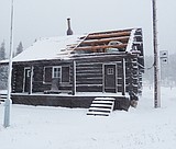 Belly River ranger cabin damaged by storm