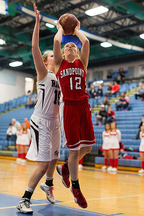 &lt;p&gt;Sandpoint&#146;s Madi Schoening puts up a shot in the second half.&lt;/p&gt;