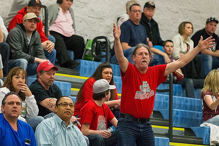 &lt;p&gt;Marlin Darrah makes his case to the officiating staff during the fourth quarter.&lt;/p&gt;