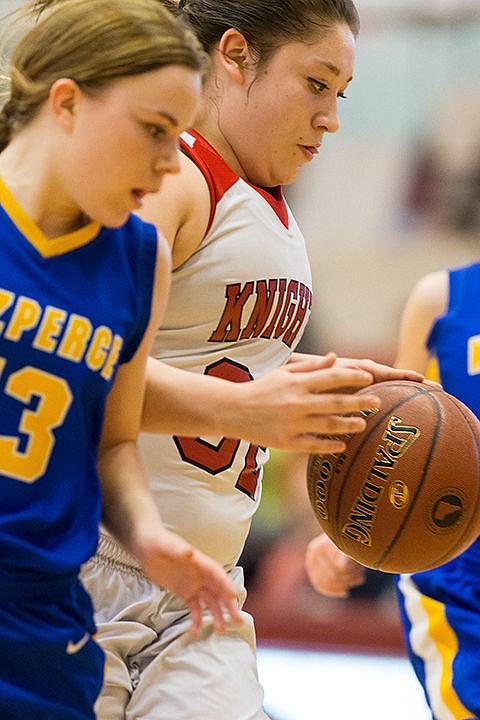 &lt;p&gt;Lakeside High&#146;s Cailyn Dohrman beats a Nezperce defender while driving to the hoop.&lt;/p&gt;