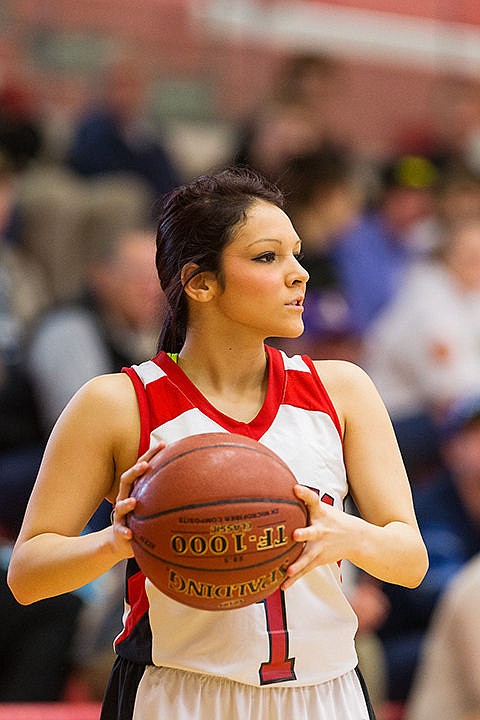 &lt;p&gt;Lakeside&#146;s Jordyn Nomee prepared to throw the ball in bounds.&lt;/p&gt;