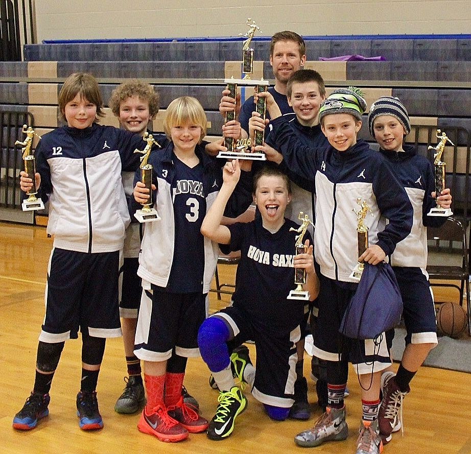 &lt;p&gt;Courtesy photo&lt;/p&gt;&lt;p&gt;The Hoyas fifth-grade AAU boys basketball team went 5-0 to win the championship of the Lake City Shootout. From left are Alexander Nipp, Deacon Kiesbuy, Trey Nipp, Varick Meredith, Zach Johnson, Kolton Mitchell and Jesse Brown; and in the back, coach Ryan Nipp.&lt;/p&gt;