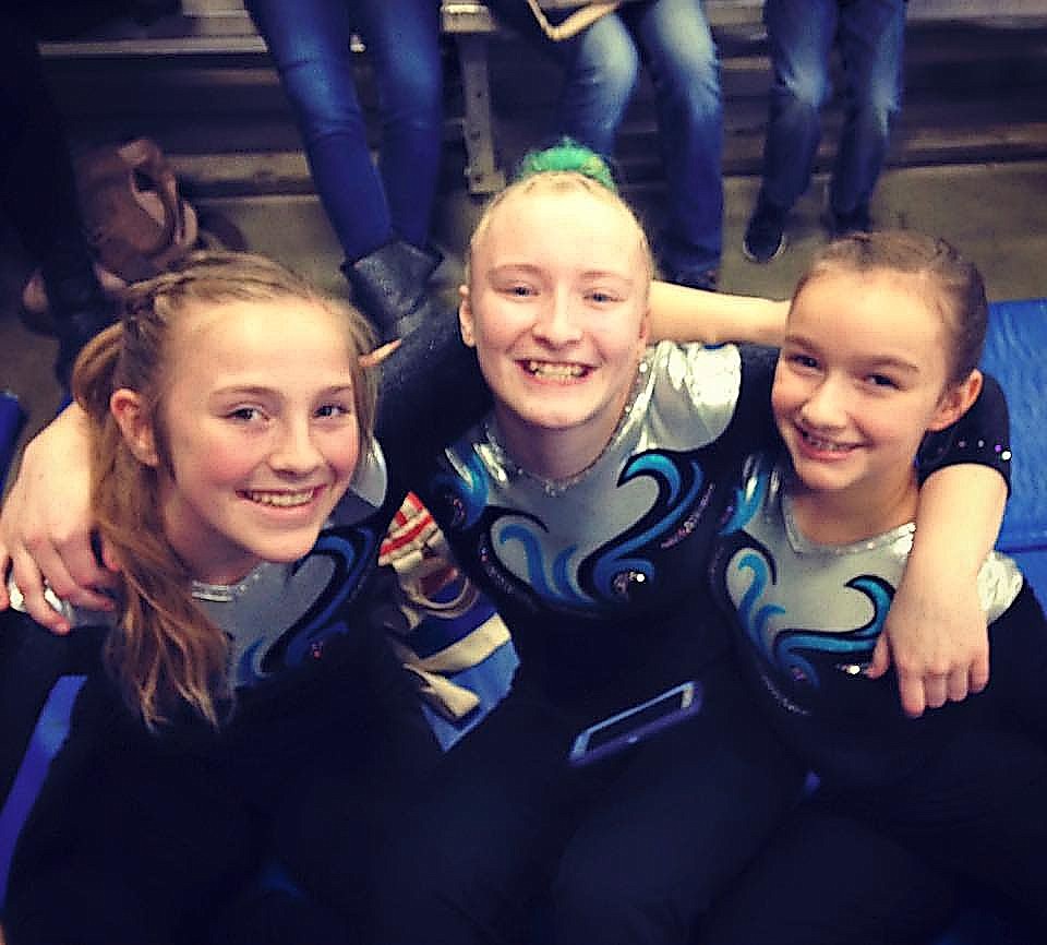 &lt;p&gt;Courtesy photo&lt;/p&gt;&lt;p&gt;Technique Gymnastics Level 6 Optionals members who competed at the Queen of Hearts meet Feb. 20 in Boise are, from left, Madi Mae Bailey, Bethany Frey and Marissa McCallum.&lt;/p&gt;