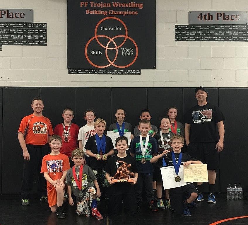 &lt;p&gt;Courtesy photo&lt;/p&gt;&lt;p&gt;Team Real Life wrestlers traveled to Butte, Mont., this past weekend to compete in the Cyclops Tournament and the Montana Middle School Tournament. Team Real Life won the tournament small team championship. Kneeling from left are Connor McCarroll, Matthew Hamilton,&lt;/p&gt;&lt;p&gt;Braxton Mason, holding the small team championship trophy, and Roddy Romero; second row from left, Damion Hamilton, Rider Seguine and Byson Huber; and back row from left, coach Brandon Mason, Keanyn Degroat, Jacob Engles, Brelane Huber, John Rudebaugh, Devine Hill and coach Brian Huber.&lt;/p&gt;&lt;p&gt;Team Real Life Cyclops Champions were Damion Hamilton, who wrestled in two&lt;/p&gt;&lt;p&gt;separate brackets, winning both, Roddy Romero and Brelane Huber. Other TRL wrestlers that placed in the Cyclops were: Matthew Hamilton, 2nd; Devine Hill, 2nd in the girls division; Rider Seguine, 3rd; John Rudebaugh, 3rd; Byson Huber, 4th; Gavin Rodriguez, 5th; Keanyn Degroat, 6th.&lt;/p&gt;&lt;p&gt;Team Real Life wrestlers that placed in the Montana Middle School Tournament&lt;/p&gt;&lt;p&gt;were: Roddy Romero, 1st; Brelane Huber, 2nd; Jacob Engles, 2nd; and Devine&lt;/p&gt;&lt;p&gt;Hill, 4th.&lt;/p&gt;&lt;p&gt;On another front, Team Real Life wrestlers traveled to Richland, Wash.,&lt;/p&gt;&lt;p&gt;on Feb. 14 to participate in the Falcon Frenzy tournament. Placers were: Matthew Hamilton, 1st; Damion Hamilton, 1st; Elijah Easley, 4th and Devine Hill, 5th.&lt;/p&gt;