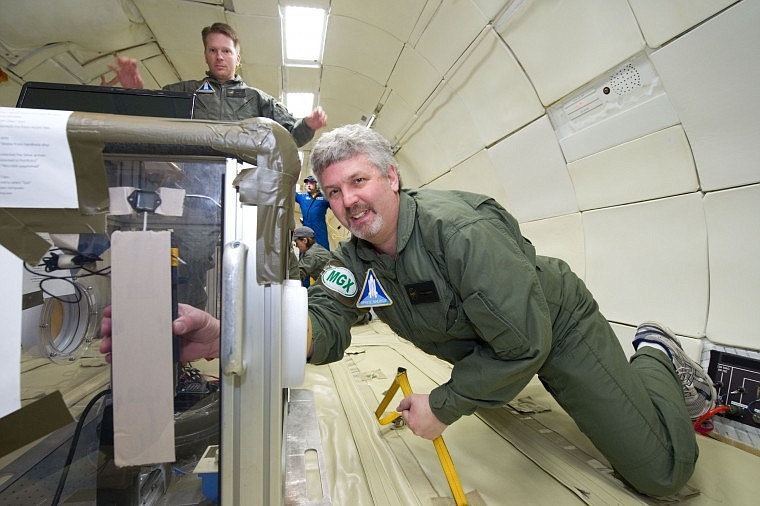 &lt;p&gt;Brad Holloway and Todd Robins were among four members of the Glacier High School Microgravity Team that spent a week working with NASA at Johnson Space Center in Houston. The highlight was a flight to simulate zero gravity.&lt;/p&gt;