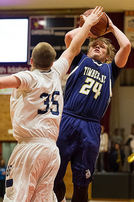 &lt;p&gt;Timberlake&#146;s Vance Kistler (24) puts up a jump shot in overtime over Bonners Ferry&#146;s Brady Bateman (35).&lt;/p&gt;