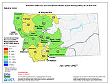 Snowpack near normal, avy danger elevated