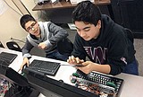 Wahluke Junior High students making apps
