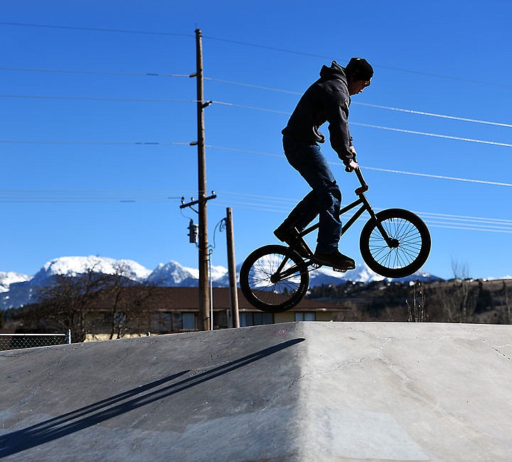 &lt;p&gt;Chase Rhine, 20, of Polson skating in&#160;the 7th Avenue Skate Park&#160;on Tuesday, February 23. (Brenda Ahearn/Daily Inter Lake)&lt;/p&gt;