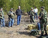 Militia group prepares for the worst