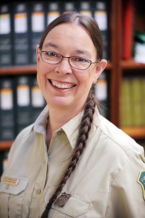 Flathead National Forest Supervisor Cathy Barbouletos on Tuesday in Kalispell.