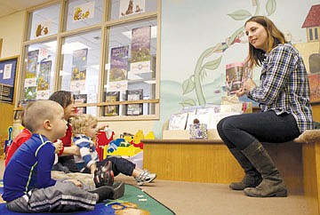 &lt;p&gt;Martel Memmer, youth services librarian, reads to Story Time participants at the North Lake County Public Library in Polson last Thursday.&lt;/p&gt;