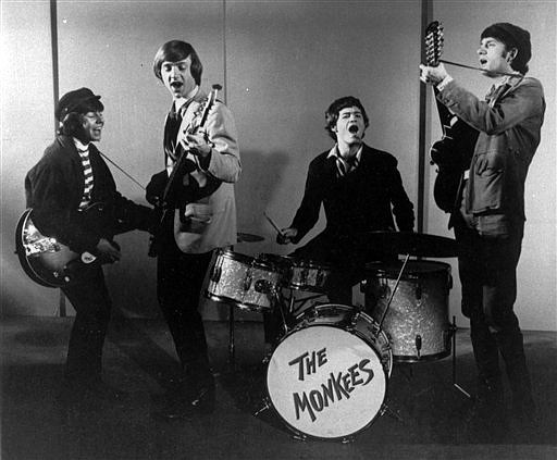 &lt;p&gt;FILE - This 1966 photo shows The Monkees, singing group. Shown from left, are, Davy Jones, Peter Tork, Micky Dolenz and Mike Nesmith. Jones died Wednesday Feb. 29, 2012 in Florida. He was 66. Jones rose to fame in 1965 when he joined The Monkees, a British popular rock group formed for a television show. Jones sang lead vocals on songs like &quot;I Wanna Be Free&quot; and &quot;Daydream Believer.&quot; (AP Photo/fls)&lt;/p&gt;