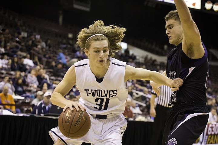 &lt;p&gt;SHAWN GUST/Press Lake City's Jacob Dahl drives to the hoop against Rocky Mountain High School during the state 5A boys basketball tournament at the Idaho Center in Nampa.&lt;/p&gt;