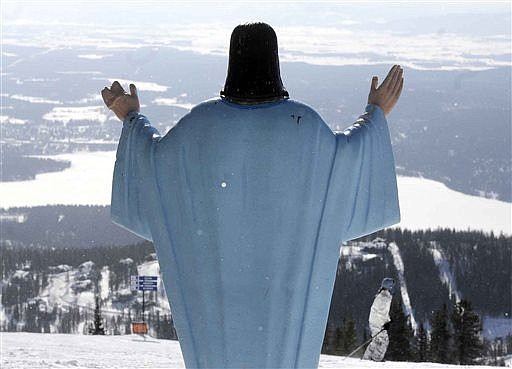 &lt;p&gt;&lt;strong&gt;In this&lt;/strong&gt; Feb. 20, 2011, file photo, the statue of Jesus Christ at Whitefish Mountain Resort overlooks Whitefish Lake and the Flathead Valley. (AP file photo)&lt;/p&gt;