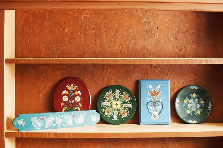 &lt;p&gt;Pieces of wood with rosemaling at Alice Brosten's house. Thursday, Feb. 28, 2013 in Bigfork, Montana. (Patrick Cote/Daily Inter Lake)&lt;/p&gt;