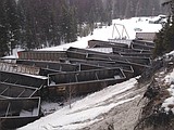 Coal train derails near Olney