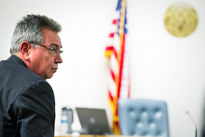 &lt;p&gt;Jim Brannon surveys the court room during a recess Tuesday from a motion hearing. Brannon and his attorney are awaiting paperwork ordered by the judge in the case before making further legal decisions.&lt;/p&gt;